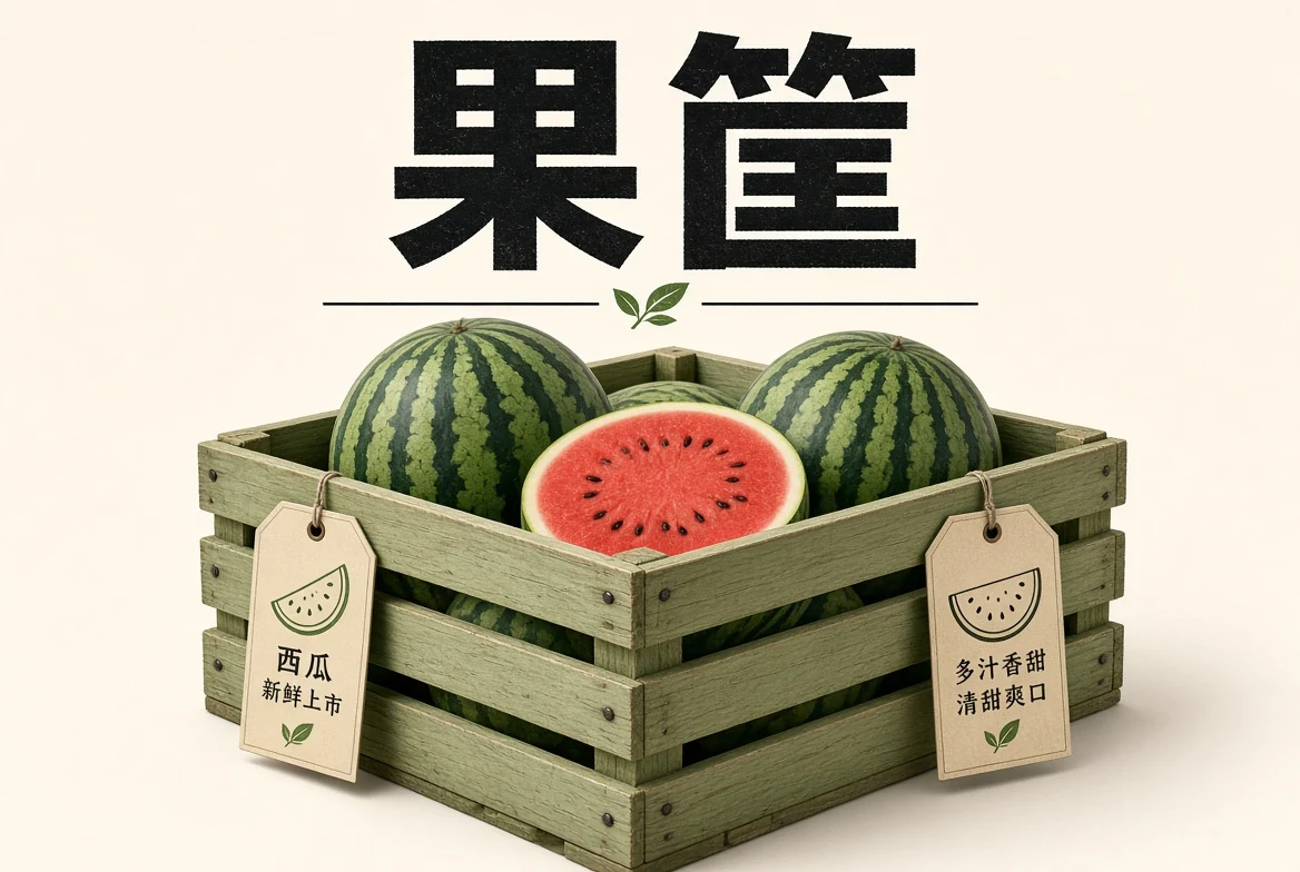 果筐编辑组合